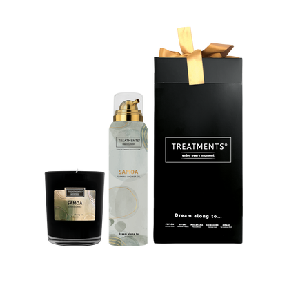 Treatments® - Geschenkbox Duschschaum &amp; Kerze - Samoa